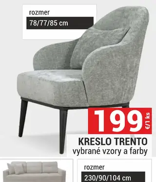 Kreslo Trento