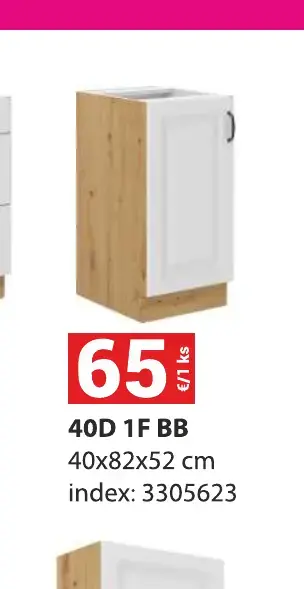 40D 1F BB 40x82x52 cm