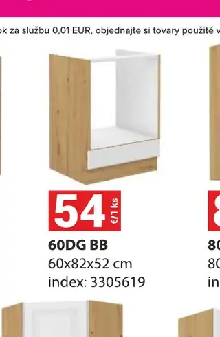 60DG BB 60x82x52 cm