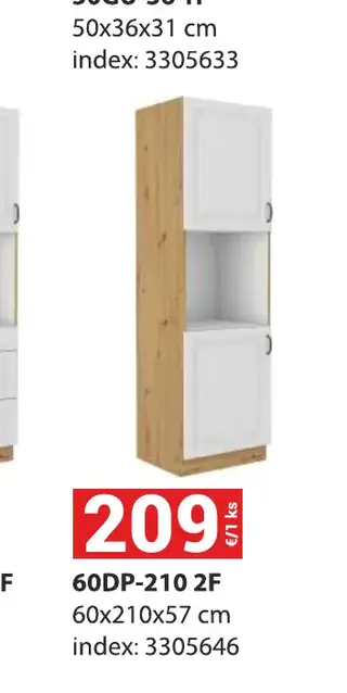 60DP-210 2F 60x210x57 cm