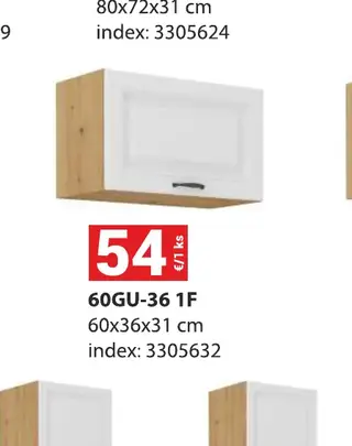 60GU-36 1F 60x36x31 cm
