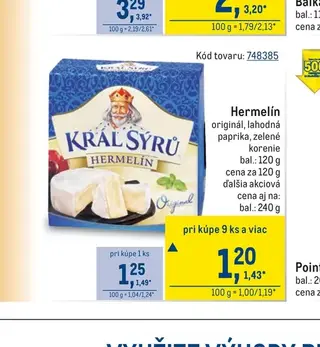 Hermelín 120 g