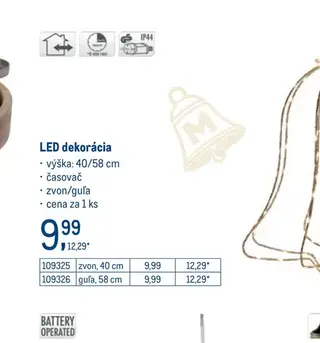 LED dekorácia