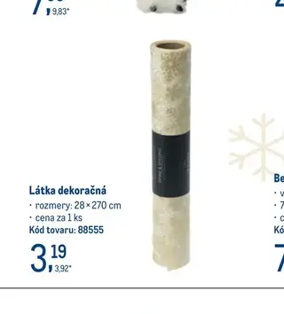 Látka dekoračná