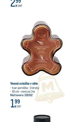 Vonná sviečka v skle