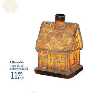 LED domček