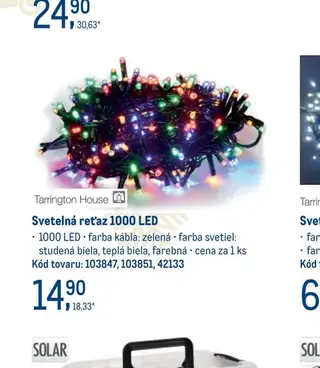 Svetelná reťaz 1000 LED