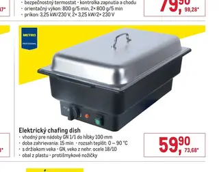 Elektrický chafing dish