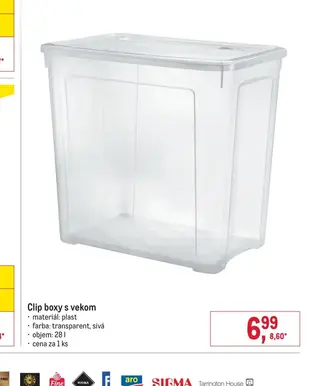 Clip boxy s vekom