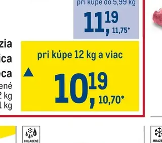 Hovädzia falošná sviečkovica z pleca (pri kúpe 12 kg a viac)