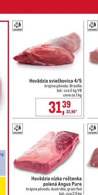 Hovädzia sviečkovica 4/5