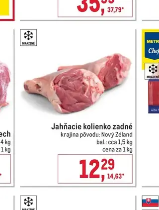 Jahňacie kolienko zadné