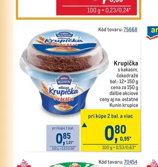 Krupička 150 g