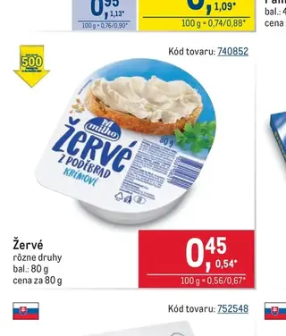 Žervé 80 g