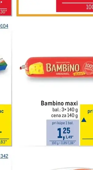 Bambino maxi 3× 140 g