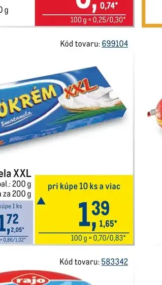 Smotanela XXL 200 g