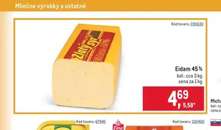 Eidam 45 %
