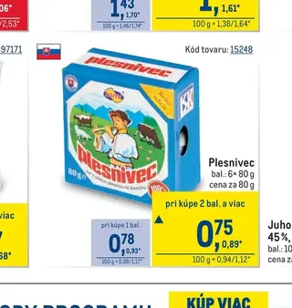 Plesnivec 6× 80 g