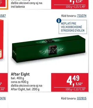 After Eight 400 g