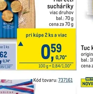 Maretti sucháriky 70 g