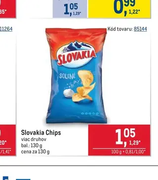 Slovakia Chips 130 g