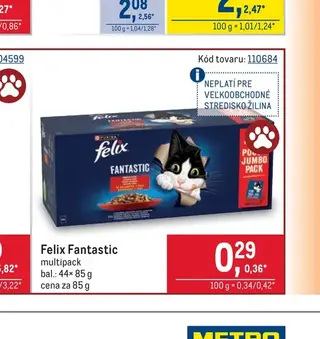 Felix Fantastic multipack 44× 85 g