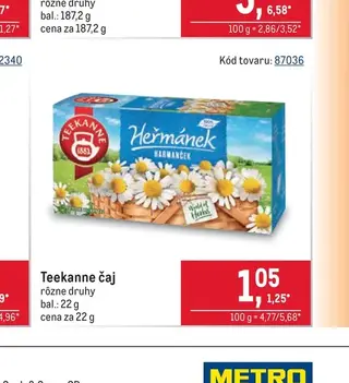 Teekanne čaj 22 g