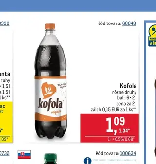 Kofola 2 l