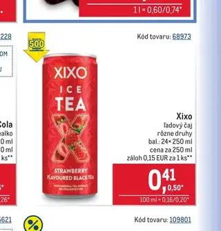 Xixo ľadový čaj 250 ml