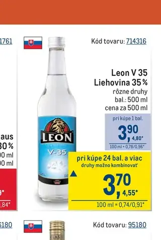 Leon V 35 Liehovina 35 %