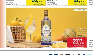 Citadelle Jardin Gin 41,5 %