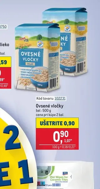 Ovsené vločky 500 g
