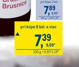 aro Brusnice 760 g