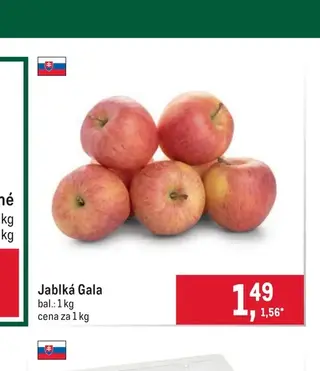 Jablká Gala