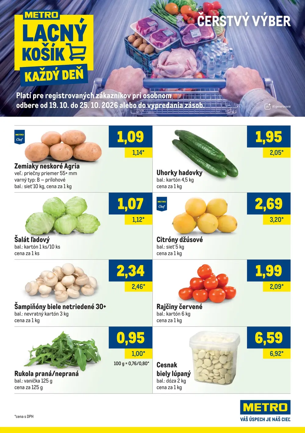 Metro leták od 19. 10. 2026 – strana 2