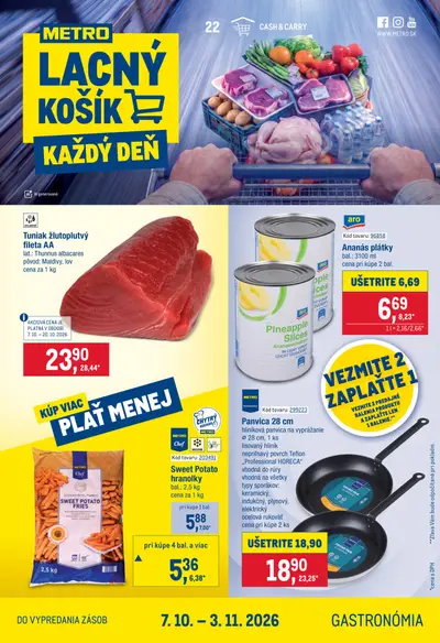 Metro leták od 7. 10. 2026