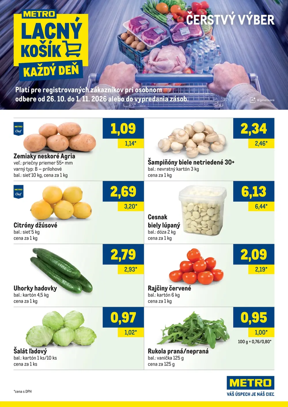 Metro leták od 26. 10. 2026 – strana 2