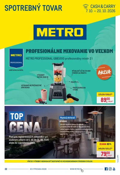 Metro leták od 7. 10. 2026