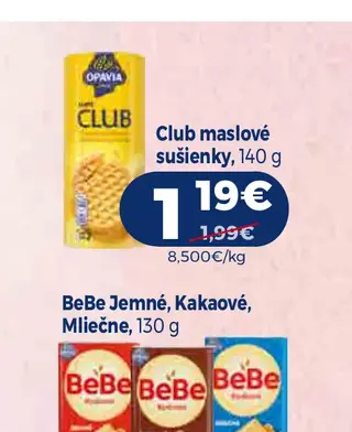Club maslové sušienky 140 g