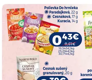 Polievka Do hrnčeka Cesnaková 17 g