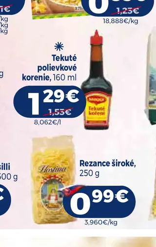 Tekuté polievkové korenie 160 ml