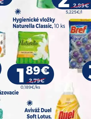 Hygienické vložky Naturella Classic 10 ks