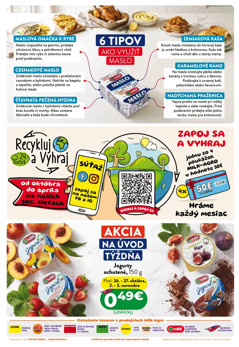 Milk-Agro leták od 21. 10. 2026 – strana 2