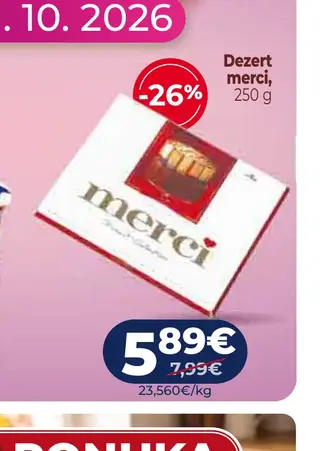 Merci Dezert 250 g