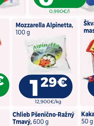 Mozzarella Alpinetta 100 g
