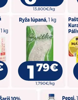 Ryža lúpaná 1 kg