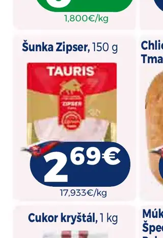 Šunka Zipser 150 g