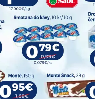 Smotana do kávy 10 ks/10 g