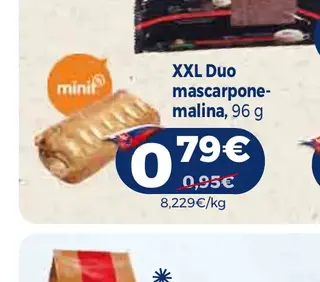 XXL Duo mascarpone-malina 96 g