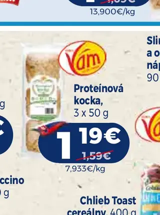 Proteínová kocka 3 x 50 g